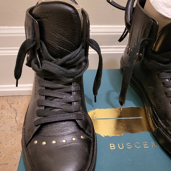 Buscemi 125mm fringe stud sneakers - Picture 2 of 11